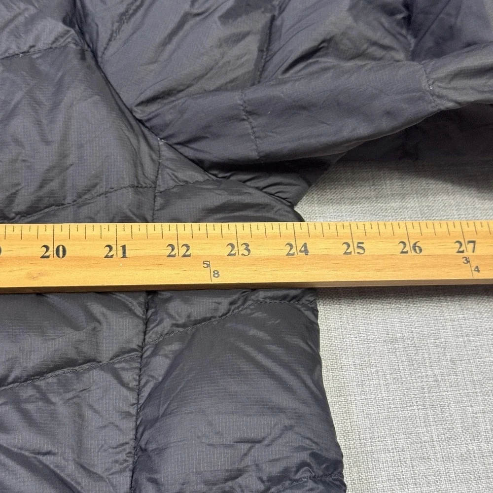 L.L. Bean Goose DownTek Puffer Jacket Mens XL Black Insulated Quilted Full Zip